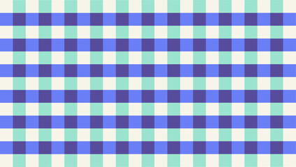 Gingham wallpaper backgrounds inspire soothing interiors with patterns that mimic skies.