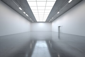Exploring Minimalist Gallery Space: Design, Architecture, and Interior Lighting Showcase