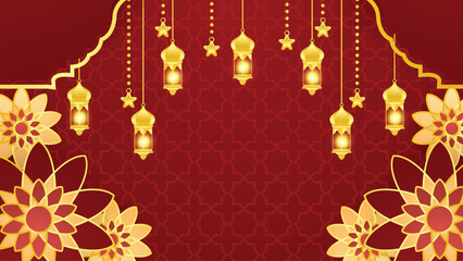 Ramadan Islamic Background with Latern 