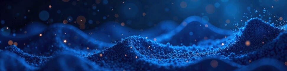 Dark blue and black web interface design elements set, coding concepts, digital product, cyber security