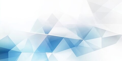 Abstract light blue and white geometric background, modern technology concept, vector illustration with clean design, copy space, suitable for web, banner, presentation, or business template