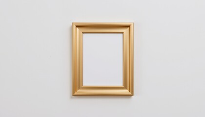 Artistic empty frame display minimalist interior photography bright environment straight-on view conceptual space