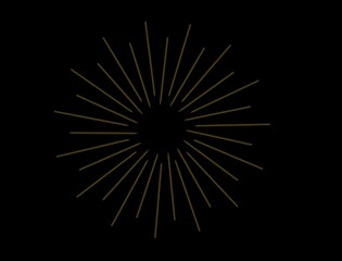 Retro Sun burst shapes. Vintage starburst logo, labels, badges. Sunburst minimal logo frames. design elements isolated. Sun burst light logo. Minimal vintage gold firework