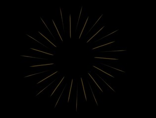 Retro Sun burst shapes. Vintage starburst logo, labels, badges. Sunburst minimal logo frames. design elements isolated. Sun burst light logo. Minimal vintage gold firework