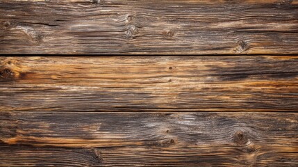 Fototapeta premium Rustic Wooden Plank Background with Natural Grain Patterns and Textures for Creative Design and Decor Projects