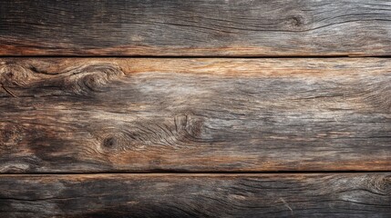 Fototapeta premium Rustic wooden texture background with rich grain patterns, warm tones, and natural imperfections, ideal for design projects or artistic backgrounds