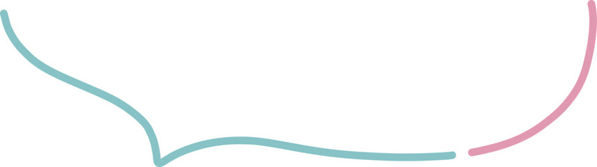 かわいい吹き出しのイラスト素材