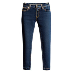 Dark wash skinny jeans (1)