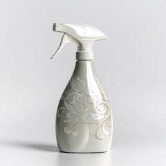 Elegant Spray Bottle with Decorative Design