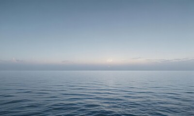 Fototapeta premium Subtle light blue gradient, calming ocean vibe , tone, seascape