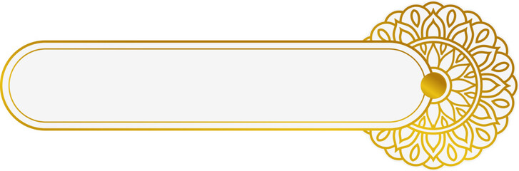 Islamic Mandala Textbox