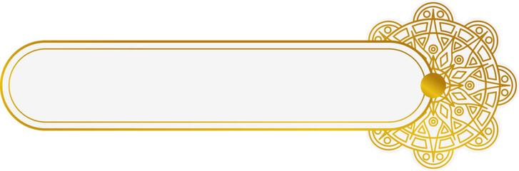 Islamic Mandala Textbox