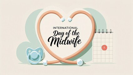 Celebrating International Day of the Midwife Honoring the dedication and expertise of midwives worldwide.  A heartfelt tribute to their invaluable contributions to maternal and child health.