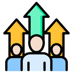 Employee Growth Icon