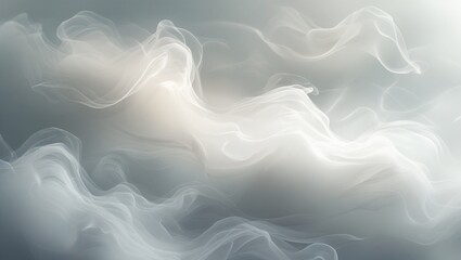 Efek Asap Tebal dengan Nuansa Abstrak &ndash; Background Asap Berkabut untuk Desain Horor, Film, atau Musik