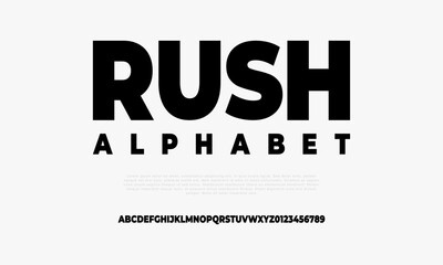 Clean Powerful Display Typeface EPS