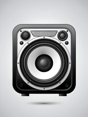 Fototapeta premium Speaker Icon. Sound Icon, Vector Illustration