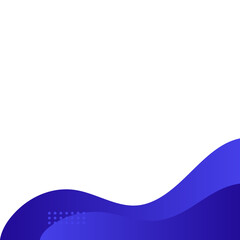 Blue Gradient Corner Memphis