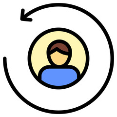 Returning Visitor  Icon