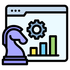 Digital Strategy Icon