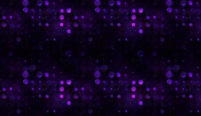 Purple bokeh lights softly glowing, creating dreamy abstract background with enchanting, ethereal illumination and magical ambiance