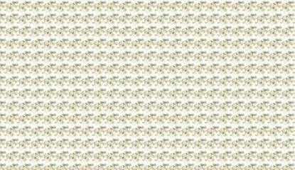 Pixel art floral pattern creating continuous horizontal rows, suitable for textile, wallpaper, fabric design, decorative backgrounds