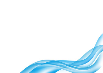 WAVE LIGHT BLUE ABSTRACT BACKGROUND SIMPLE ELEGANT DESIGN