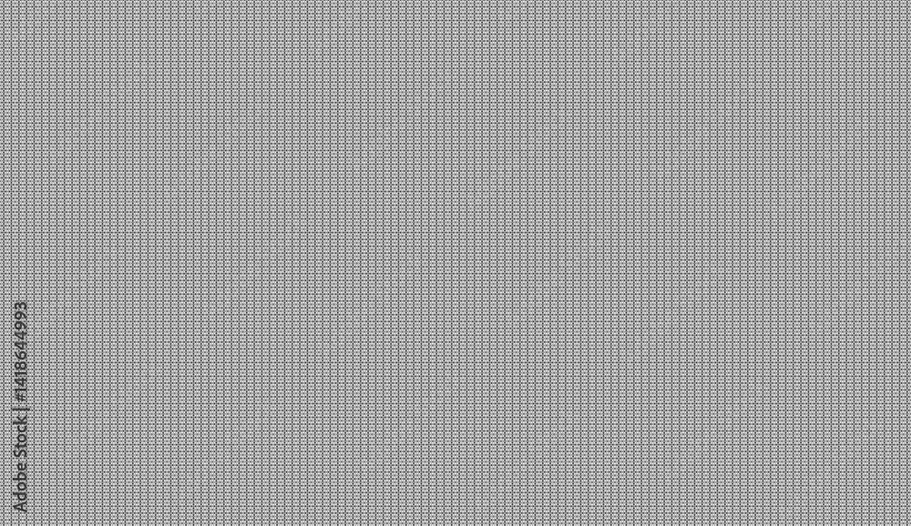 Poster small gray squares arranged in a grid pattern forming a seamless, textured background ideal for vari