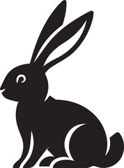 A Rabbit Vector Art Illustration EPS File
