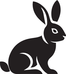 A Rabbit Vector Art Illustration EPS File
