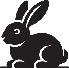 A Rabbit Vector Art Illustration EPS File
