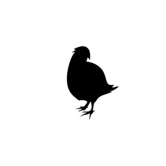 Quail Birds Silhouette