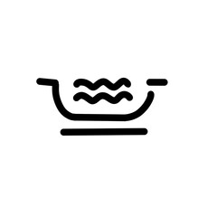 In ground pool icon