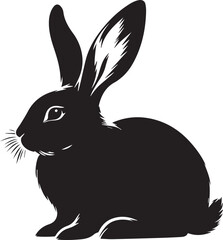 A Hare Vector Art Illustration EPS File
