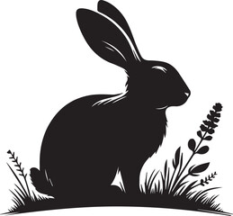 A Hare Vector Art Illustration EPS File

