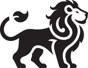 Beautiful Black Lion Vector Silhouette Art This Is An Editable And Printable Vector Eps File
