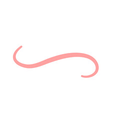 Pinworm parasite icon