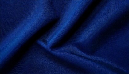 Fototapeta premium Navy fabric background with a slightly wavy texture