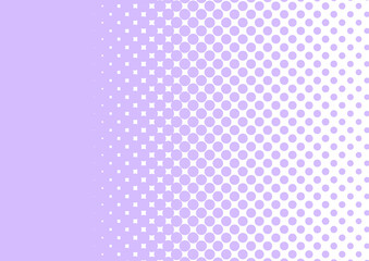 シンプルな紫のカラーハーフトーンの背景　ベクター　素材