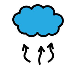 Steam Vent Vector Filled Icon Design