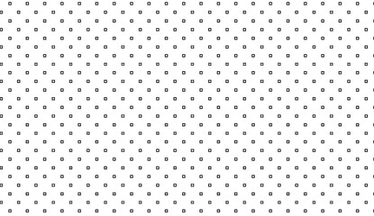 Subtle texture created by a seamless geometric pattern of small black squares on a white background, ideal for backgrounds and graphic design projects