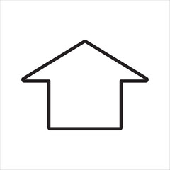 Arrow icons. Arrow vector collection. Set of various cursor arrow direction symbols in flat style. Modern simple arrows. Vector illustration. on white background