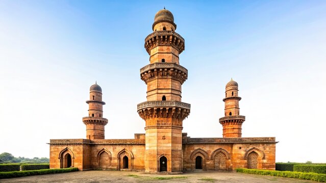 Chand Minar Daulatabad Fort Maharashtra India Bokeh Night Photography Stunning Architecture Historical Landmark