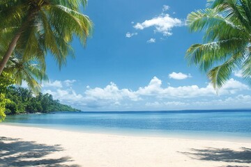 Mountain valley during sunrise. Beutiful natural landsscape in the summer time. stock photo