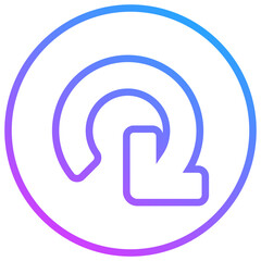 Fototapeta premium Retry Icon