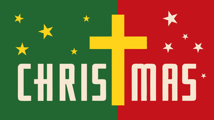 Obraz premium Festive Red Plaid Holiday Seamless Background