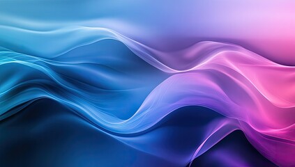Fototapeta premium Abstract colorful wavy background. (1)