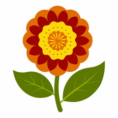 sunflower isolated on white background