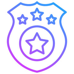 Police Shield Icon