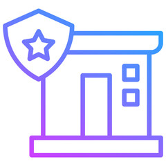 Police Station Icon